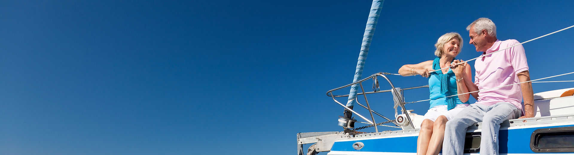 Retired Couple on Boat