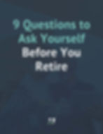 Before you retire...